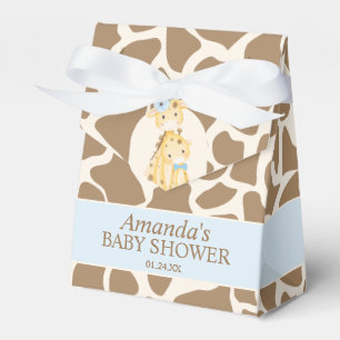 Boy Giraffe Baby Showbox Geschenkschachtel