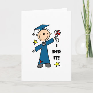 Boy Graduate Karte