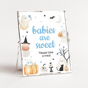 Boy Halloween Little Boo Babies sind süß Poster