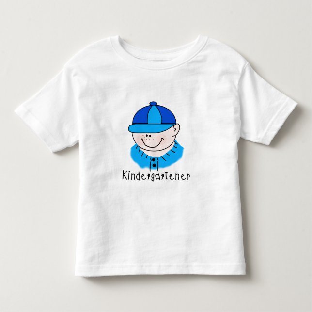 Boy Kindergartner Kleinkind T-shirt (Vorderseite)