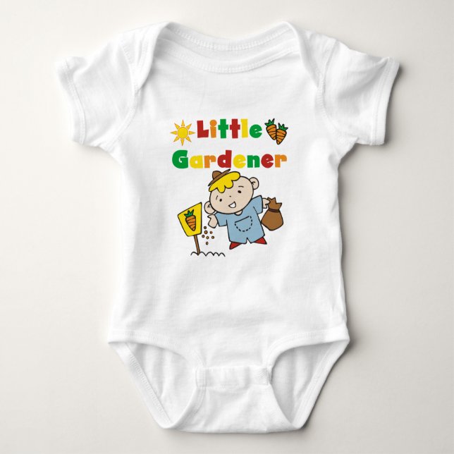 Boy Little Gardener Tshirts und Geschenke (Vorderseite)