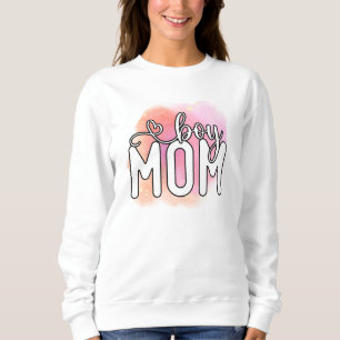 Boy Mama Mama Geschenk für Mama Muttertag Sweatshirt
