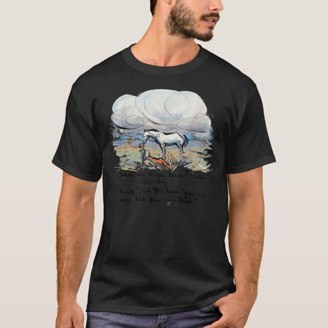 Boy, Mole, Fox, Horse What else do you think Quote T-Shirt (Vorderseite)