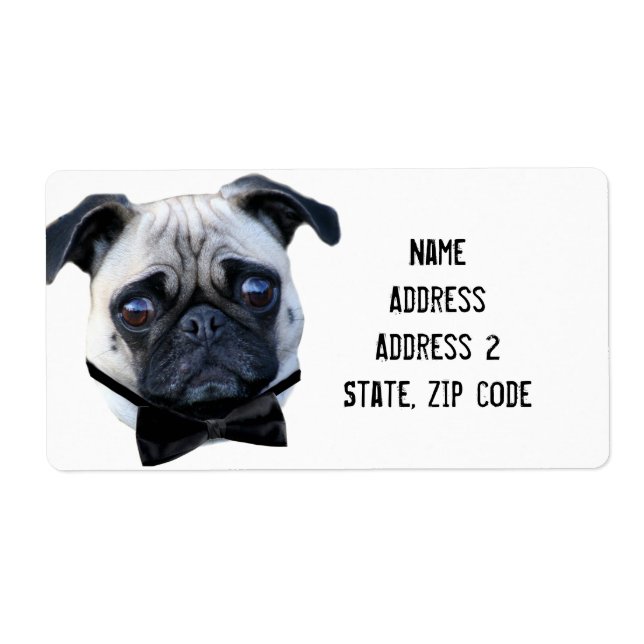 Boy Mops Shipping Labels (Vorne)