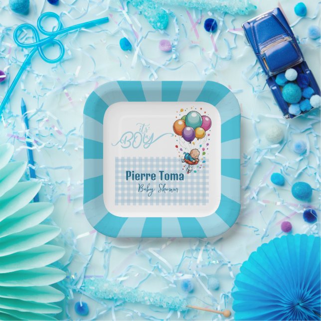 BOY Paper Plate Pappteller (Party)