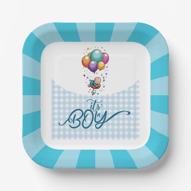 BOY Paper Plate Pappteller (Vorderseite)