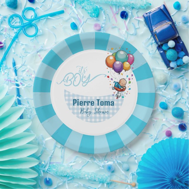 BOY Paper Plate Pappteller (Party)