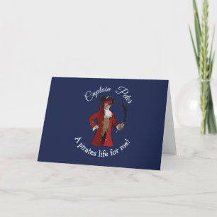 Boy Pirate Card Karte