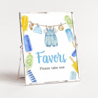 Boy Popsicle Baby Shower Favoriten