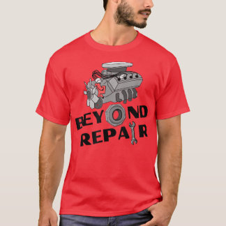 Boy Racer Car Lovers Benzin Mechanischer Motor R T-Shirt