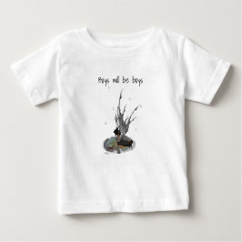 Boy Rain Fairy mit Frog Baby Boy T - Shirt