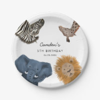 Boy Safari Zootiere Geburtstagsparty