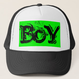 BOY-Schriftzeichen   Truckerkappe