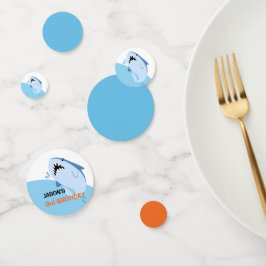 Boy Shark Geburtstagsparty versorgt Kinder Decor S Konfetti