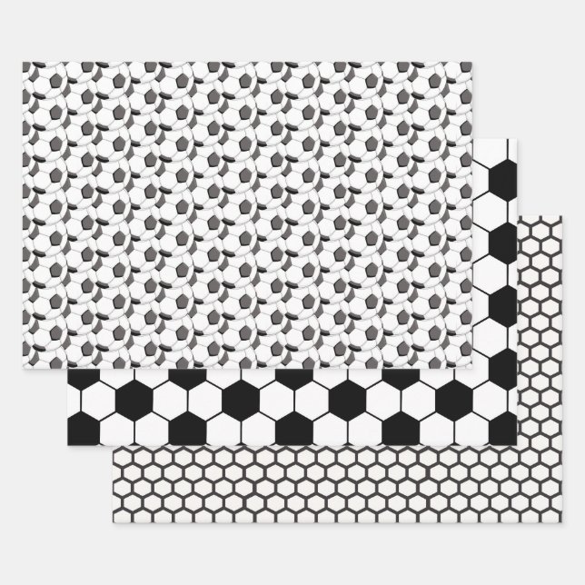 Boy Soccer Field Geschenkpapier Set (Set)