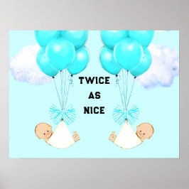 Boy Twins Poster