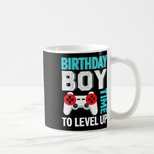 Boy Video Game Geburtstagsparty Kaffeetasse (Rechts)