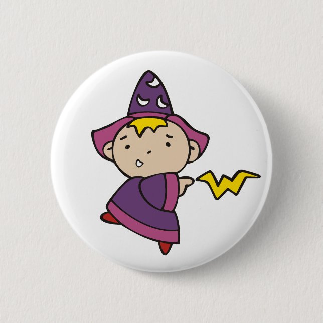 Boy Wizard Button (Vorderseite)