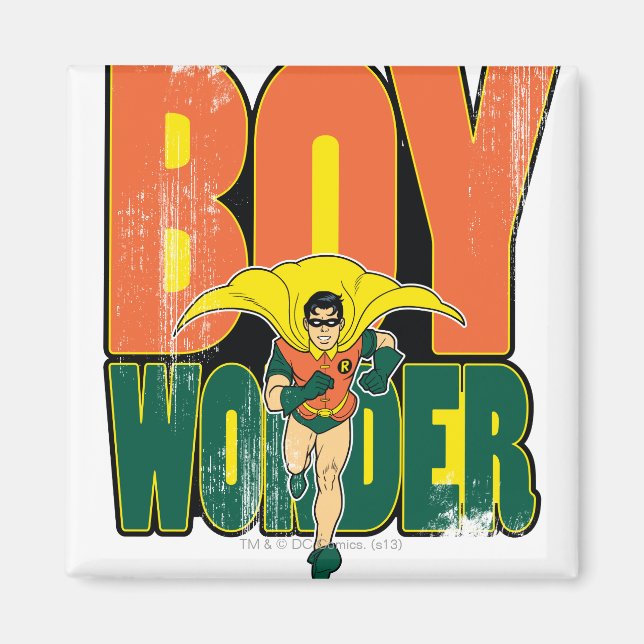 Boy Wonder Graphic Magnet (Vorne)
