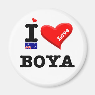 BOYA - I Liebe Magnet
