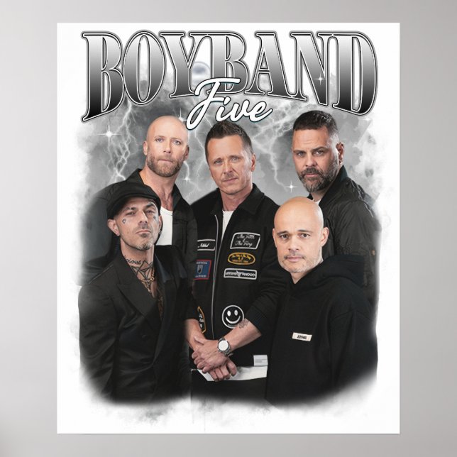 boyband five  poster (Vorne)