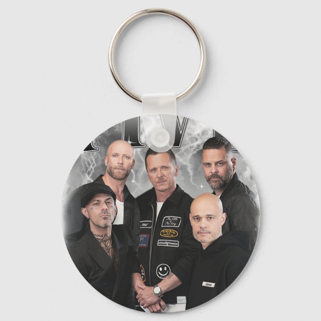 Boyband Five Vintage Schlüsselanhänger (Vorderseite)