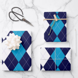 BoyBand-Raute Geschenkpapier Set