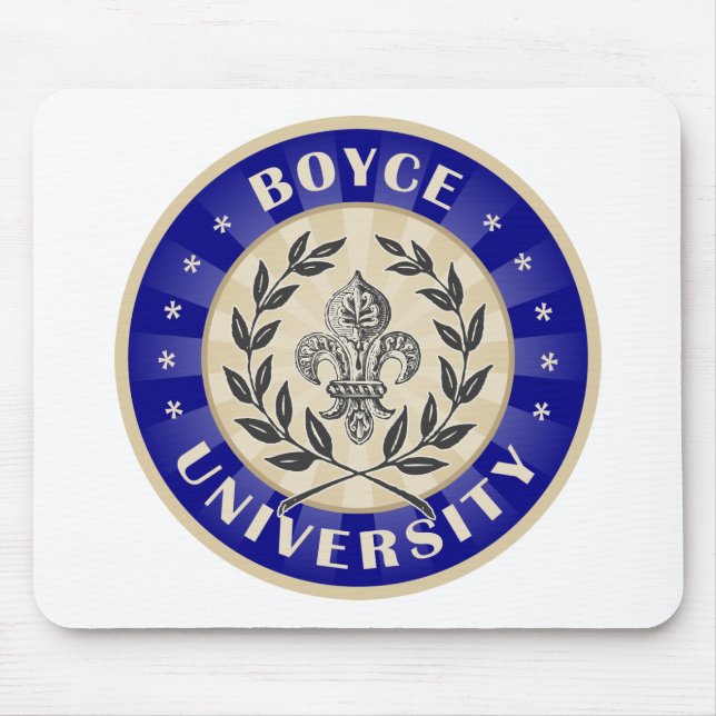Boyce Hochschulmarine Mousepad (Vorne)