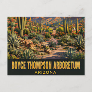 Boyce Thompson Arboretum Arizona Wüstengarten Postkarte