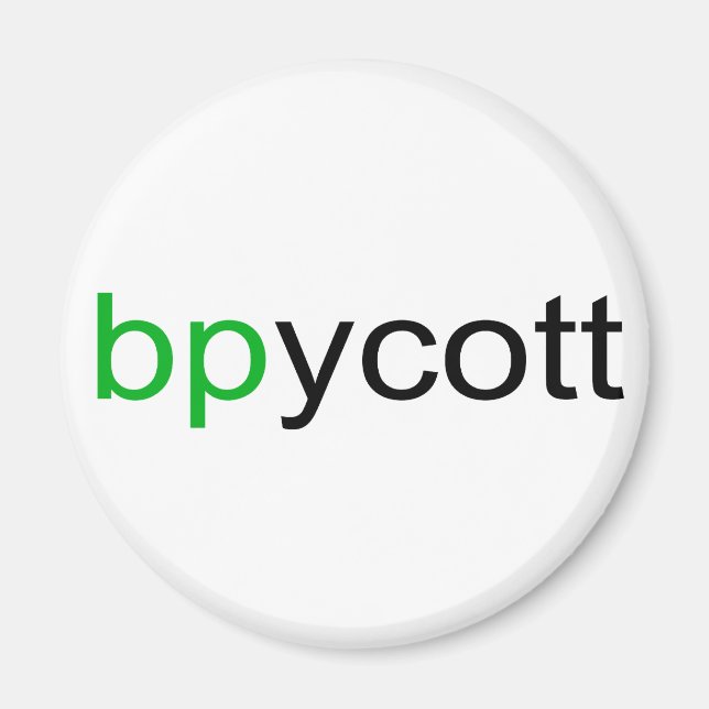 Boycott BP Magnet (Vorne)