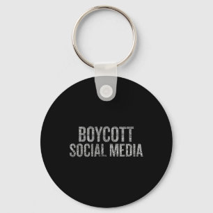 Boycott Social Media erschüttert Schlüsselanhänger