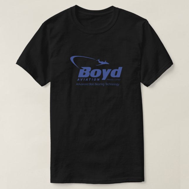 Boyd Aviation entspannt Fit T-Shirt (Design vorne)