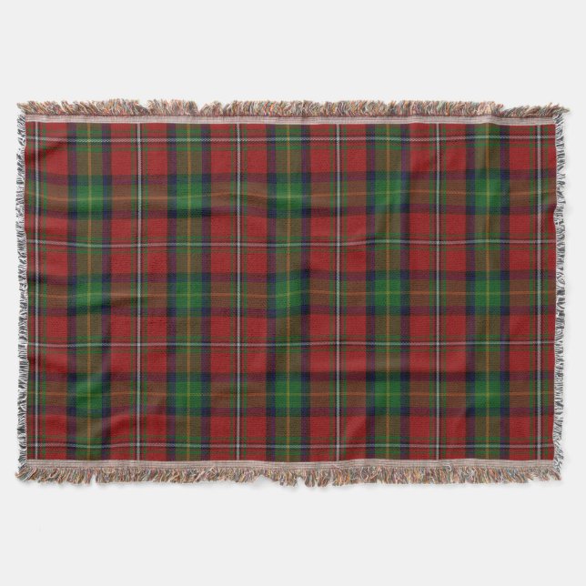 Boyd Family Tartan Throw Blanket Decke (Vorderseite)