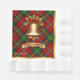 Boyd Personalisiert Tartan Christmas Serviette
