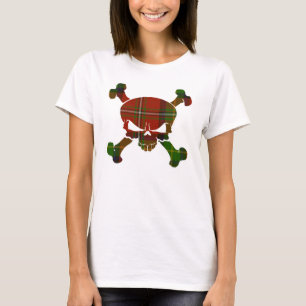 Boyd Tartan-Schädel keine Fahne T-Shirt