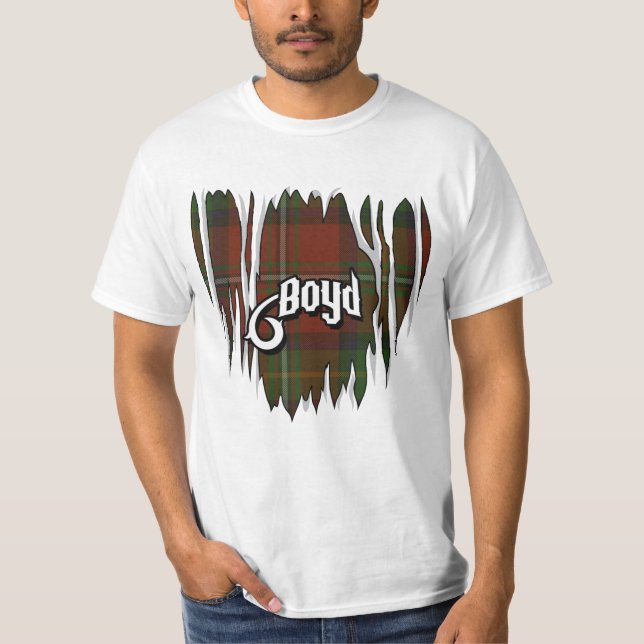 Boyd Tartan T-Shirt (Vorderseite)