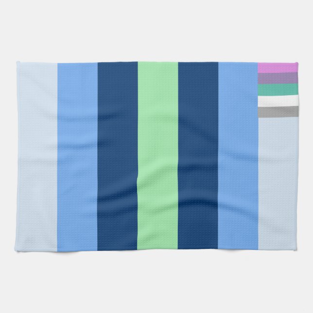 Boyflux alternate Pride Flag  Geschirrtuch (Horizontal)