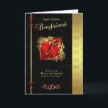 Boyfriend Birthday Card - Happy Birthday Boyfriend Karte<br><div class="desc">Boyfriend Birthday Card - Happy Birthday Boyfriend</div>