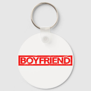 Boyfriend Briefmarke Schlüsselanhänger