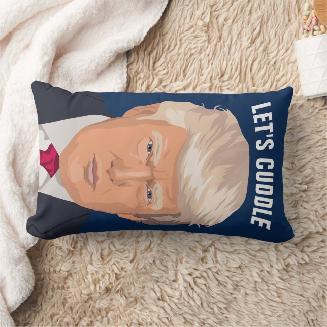 BOYFRIEND CUDDLE PILLOW-DONALD TRUMP LENDENKISSEN (Decke)