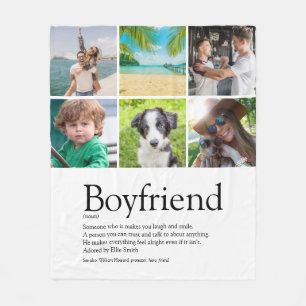 Boyfriend Definition 6 Foto Collage Fun Fleecedecke