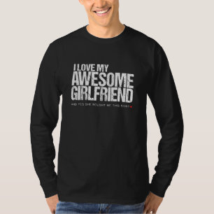 Boyfriend Girlfriend Bf GF Jubiläum Matching Co T-Shirt