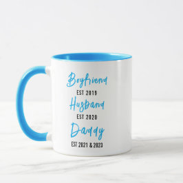 Boyfriend Husband Dad Mug | Personalized Father’s Tasse