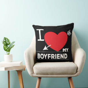 Boyfriend I Liebe Mein Freund Kissen