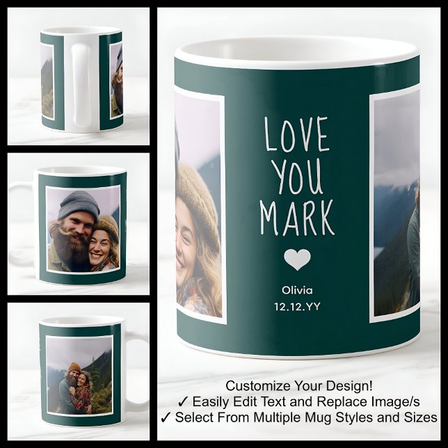 Boyfriend Liebe You Fotos Moderne Green C21 & Whit Kaffeetasse (Von Creator hochgeladen)