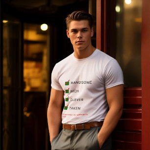 Boyfriend lustige benutzerdefinierte Typografie Va T-Shirt