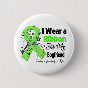 Boyfriend - Lymphoma Ribbon Button