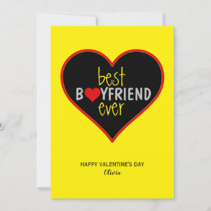 Boyfriend Valentine's Day Feiertagskarte