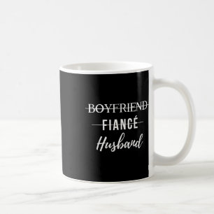 Boyfriend Verlobte Husband Funny Wedding Groom Jus Kaffeetasse
