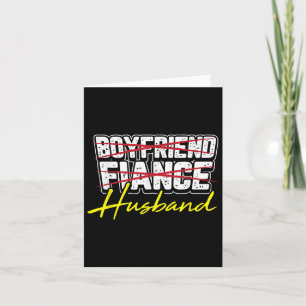 Boyfriend Verlobte Husband - Groom oder Braut Karte
